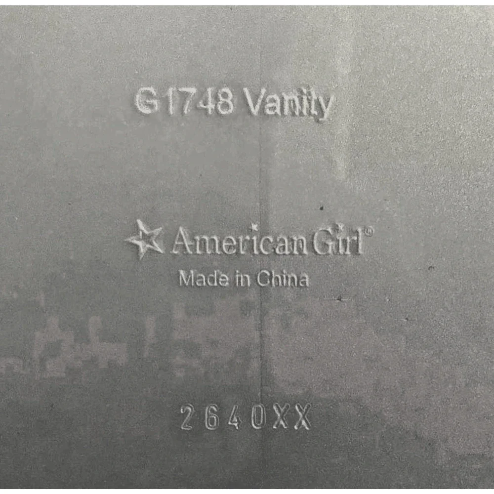 American Girl Bathroom Vanity Retired 18